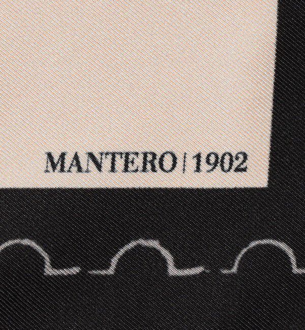 CABaN「MANTERO 1902 A TICKET TO RIDE シルクスカーフ」|マフラー|