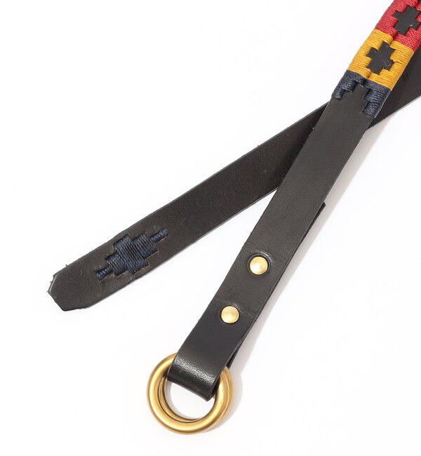 TOMORROWLAND GOODS「【別注】 MAISON GAUCHOS 3Shots レザーリングベルト」|ベルト|