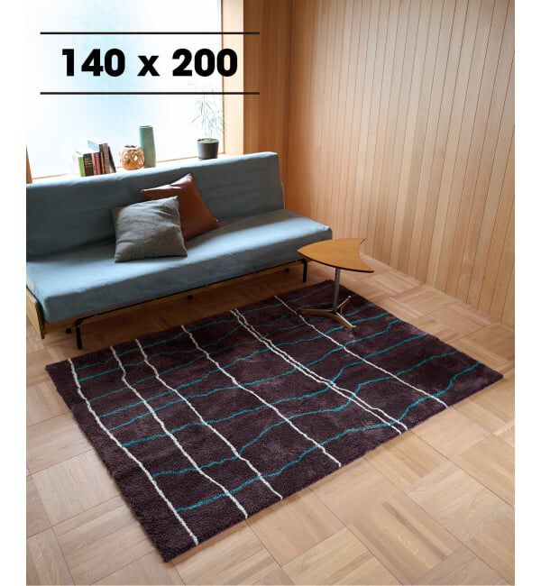 journal standard Furniture「《予約》ALLATOONA RUG 140x200　アラトゥーナ ラグ」|その他|ブラウン