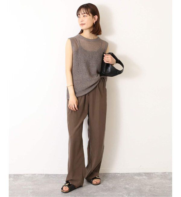SLOBE IENA「《追加》フィブリルリラックスパンツ」|その他|