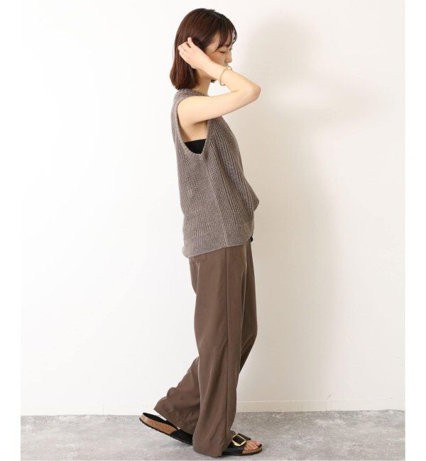 SLOBE IENA「《追加》フィブリルリラックスパンツ」|その他|
