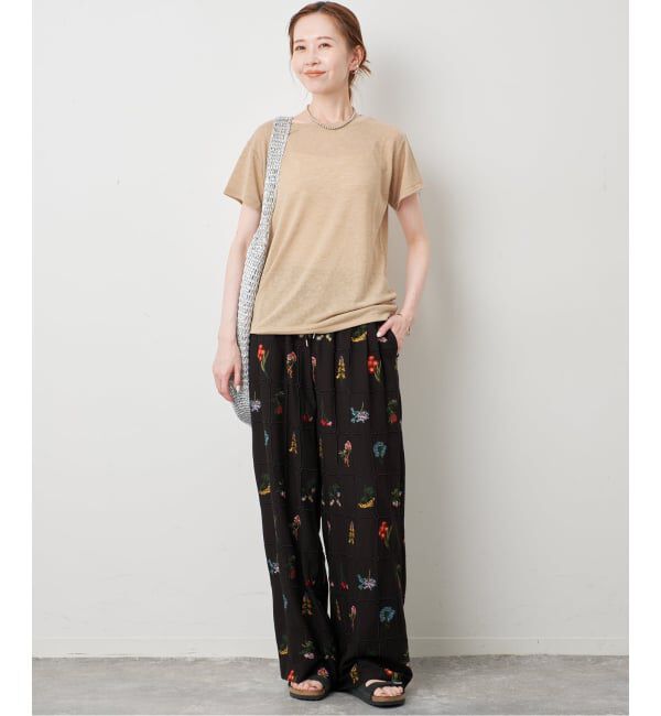 SLOBE IENA「《追加》スラブ5分袖TEE」|Tシャツ・カットソー|
