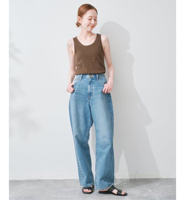 SLOBE IENA「《追加》basic タンクトップ」|タンクトップ|