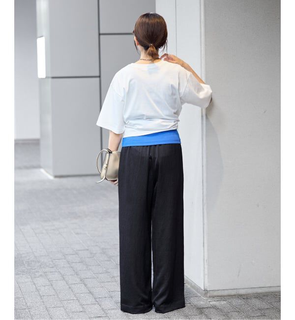 IENA「アンティークサテン イージーパンツ」|その他|