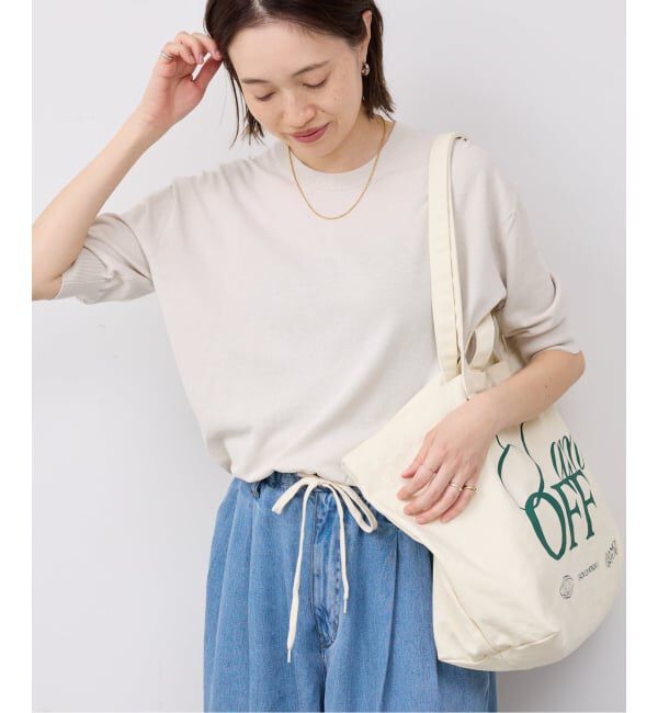 SLOBE IENA「《WEB限定/追加/シリーズあり》コットンキュプラハーフスリーブプルオーバー」|ニット・セーター|
