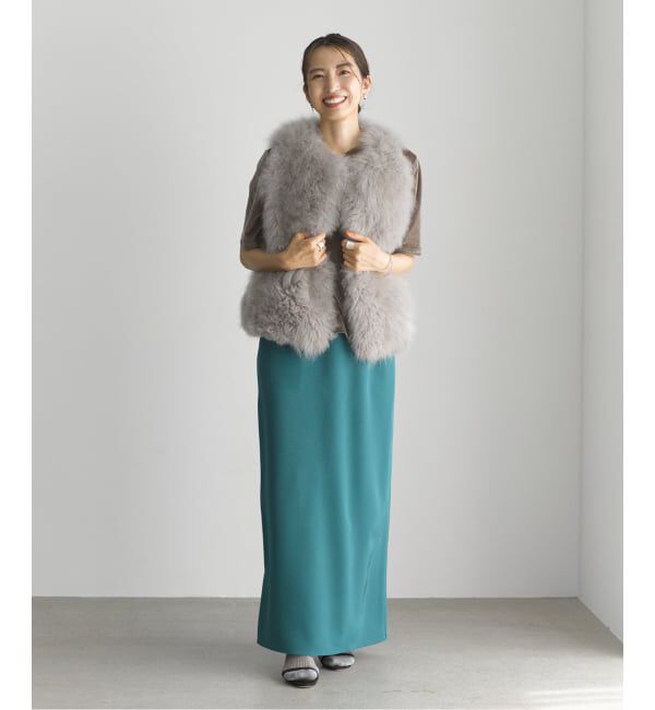 VERMEIL par iena「Cashmere Fur gilet」|その他|