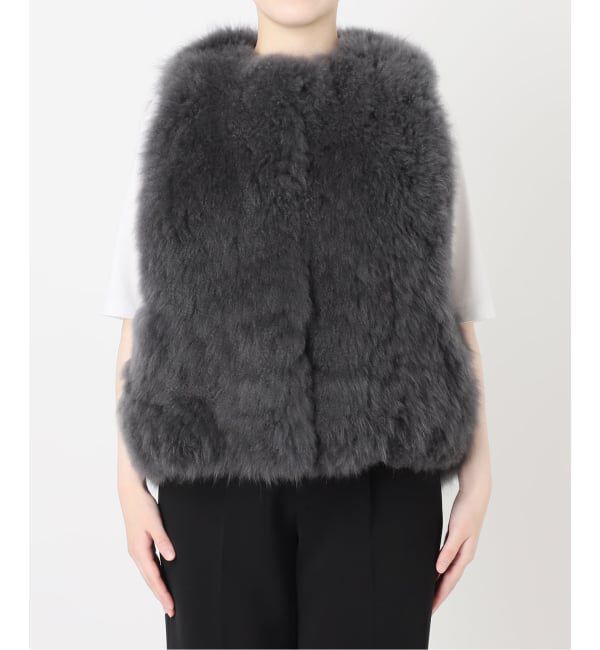 VERMEIL par iena「Cashmere Fur gilet」|その他|