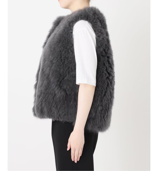 VERMEIL par iena「Cashmere Fur gilet」|その他|