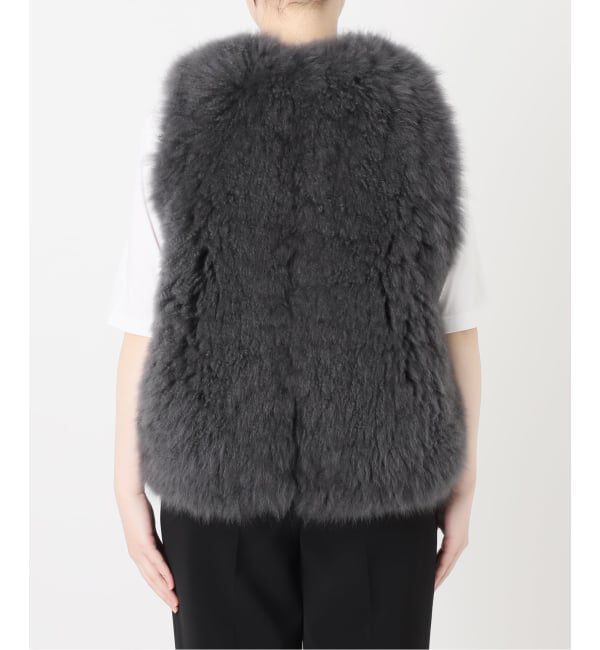 VERMEIL par iena「Cashmere Fur gilet」|その他|