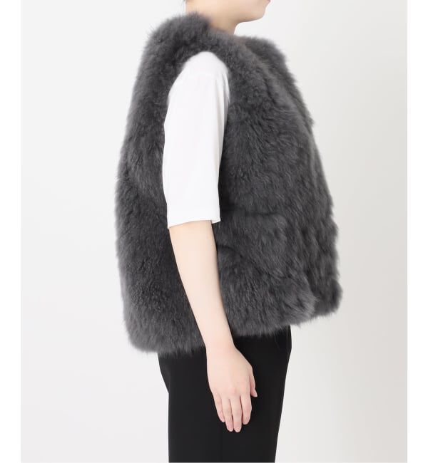 VERMEIL par iena「Cashmere Fur gilet」|その他|