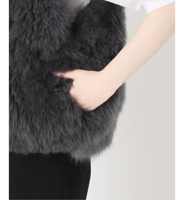 VERMEIL par iena「Cashmere Fur gilet」|その他|