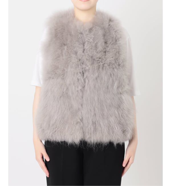 VERMEIL par iena「Cashmere Fur gilet」|その他|
