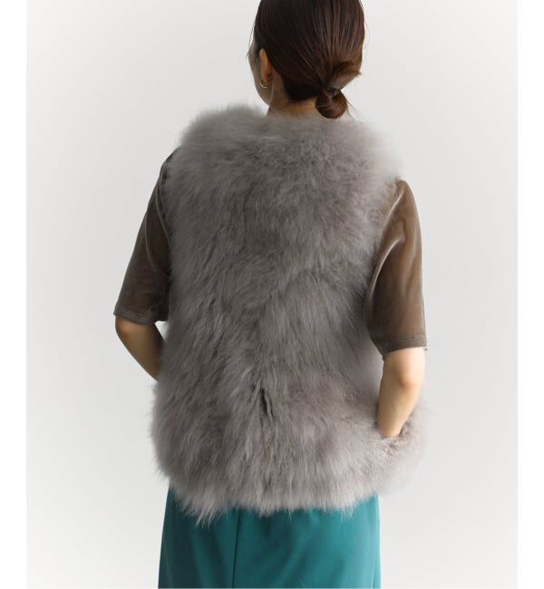 VERMEIL par iena「Cashmere Fur gilet」|その他|