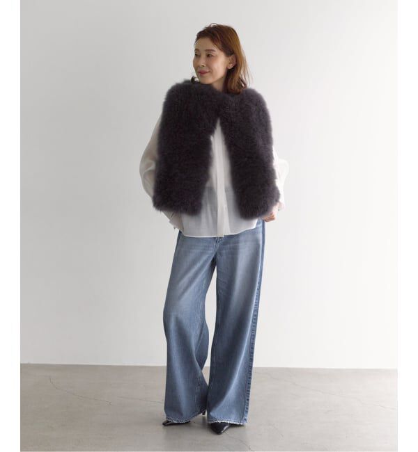 VERMEIL par iena「Cashmere Fur gilet」|その他|