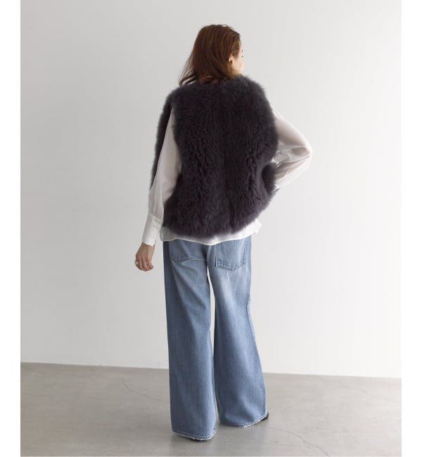 VERMEIL par iena「Cashmere Fur gilet」|その他|