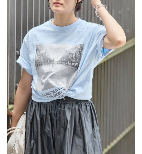 IENA「J.J.Mercer/ジェイジェイマーサー フレンチフォトTシャツ C」|Tシャツ・カットソー|