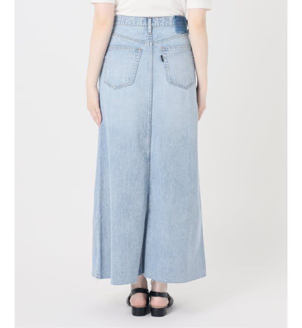 SLOBE IENA「《シリーズあり》LE DENIM RADIAL FLAREデニムスカート」|スカート|