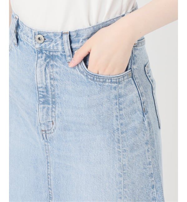 SLOBE IENA「《シリーズあり》LE DENIM RADIAL FLAREデニムスカート」|スカート|