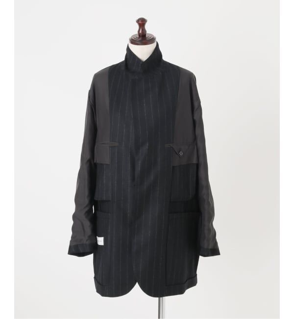 IENA「《予約》COUTURE D'ADAM/クチュールドアダム 別注 CashmereBlendStripe JK 26AW-013」|その他|