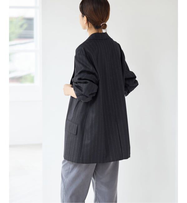 IENA「《予約》COUTURE D'ADAM/クチュールドアダム 別注 CashmereBlendStripe JK 26AW-013」|その他|