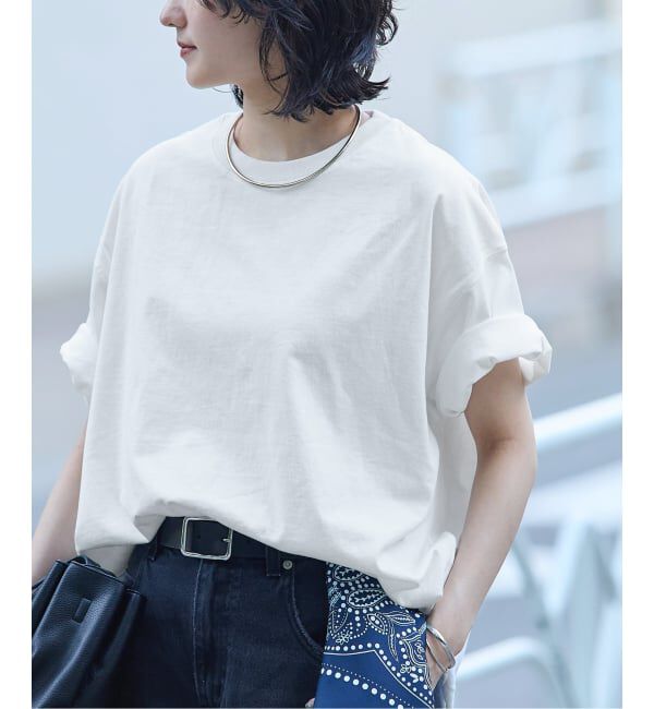 JOURNAL STANDARD「《追加3》タックスウェットTシャツ」|Tシャツ・カットソー|ホワイト