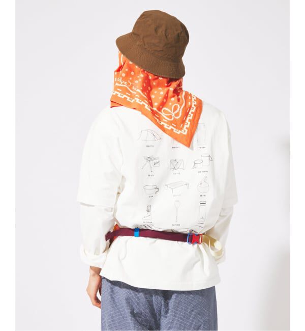 JOURNAL STANDARD「snow peak / スノーピーク 別注 トレイル ギアーズ Tシャツ」|Tシャツ・カットソー|