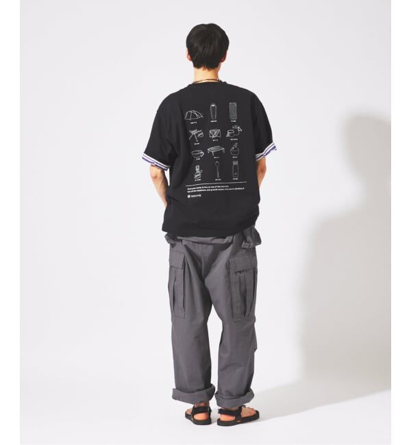 JOURNAL STANDARD「snow peak / スノーピーク 別注 トレイル ギアーズ Tシャツ」|Tシャツ・カットソー|