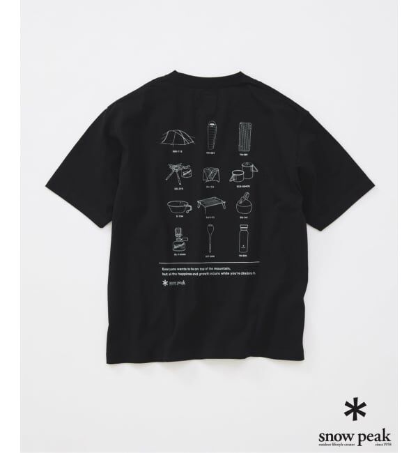 JOURNAL STANDARD「snow peak / スノーピーク 別注 トレイル ギアーズ Tシャツ」|Tシャツ・カットソー|