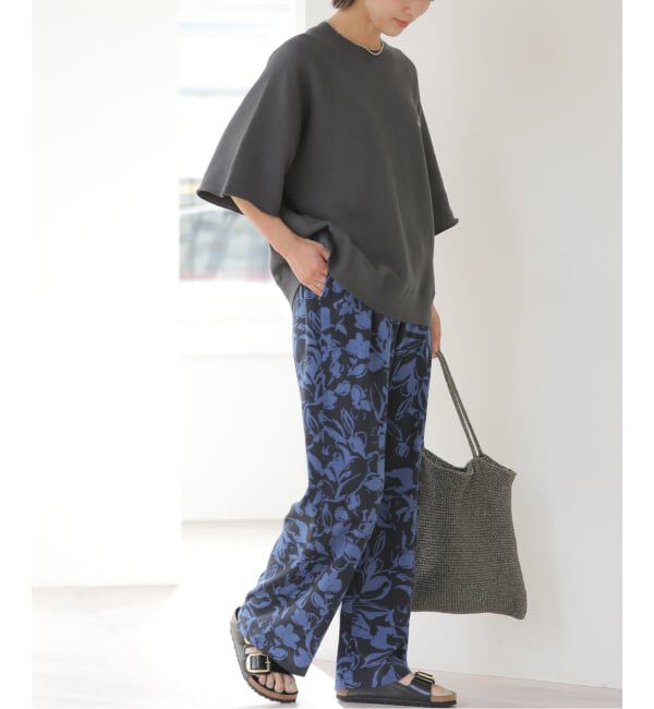 JOURNAL STANDARD relume「《追加》バイカラーリーフプリントパンツ」|その他|
