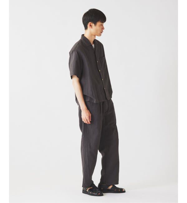 JOURNAL STANDARD relume「European Flax / ヨーロピアンフラックス ガーメントダイ リネン 半袖シャツ」|シャツ・ブラウス|