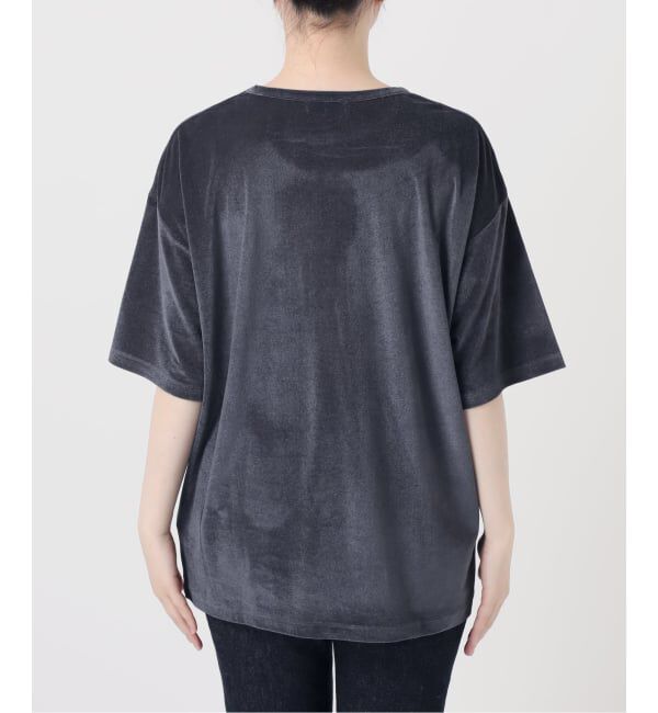 journal standard L'essage「《追加/接触冷感》クールタッチベロアTシャツ」|Tシャツ・カットソー|