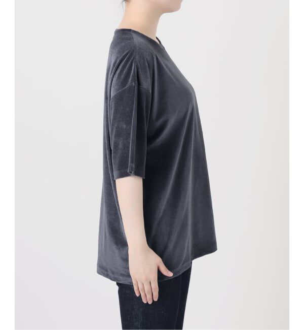 journal standard L'essage「《追加/接触冷感》クールタッチベロアTシャツ」|Tシャツ・カットソー|