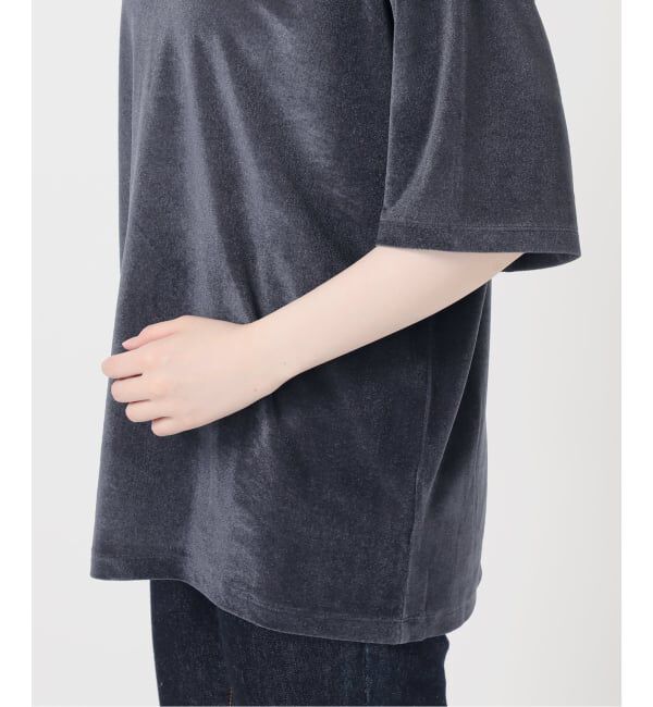 journal standard L'essage「《追加/接触冷感》クールタッチベロアTシャツ」|Tシャツ・カットソー|
