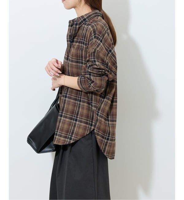 JOURNAL STANDARD relume「《追加予約》CHECKオーバーサイズシャツ」|シャツ・ブラウス|