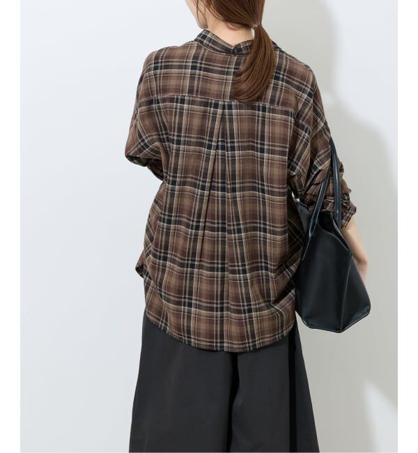 JOURNAL STANDARD relume「《追加予約》CHECKオーバーサイズシャツ」|シャツ・ブラウス|
