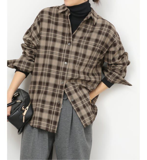 JOURNAL STANDARD relume「《追加予約》CHECKオーバーサイズシャツ」|シャツ・ブラウス|