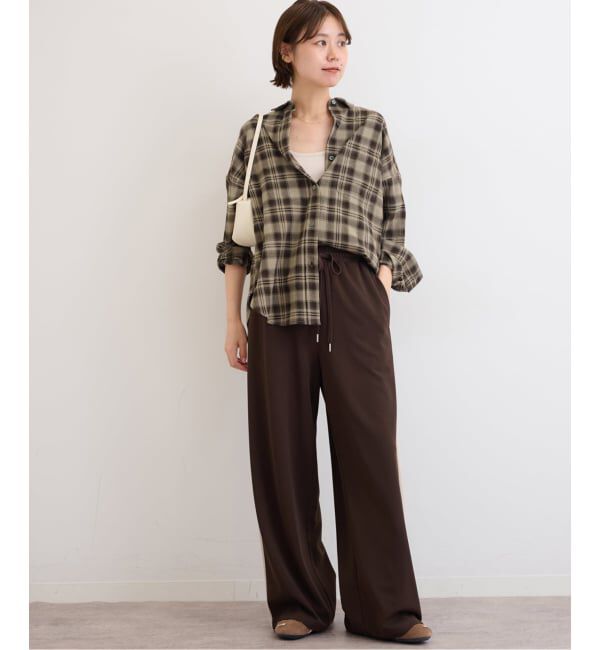 JOURNAL STANDARD relume「《追加予約》CHECKオーバーサイズシャツ」|シャツ・ブラウス|