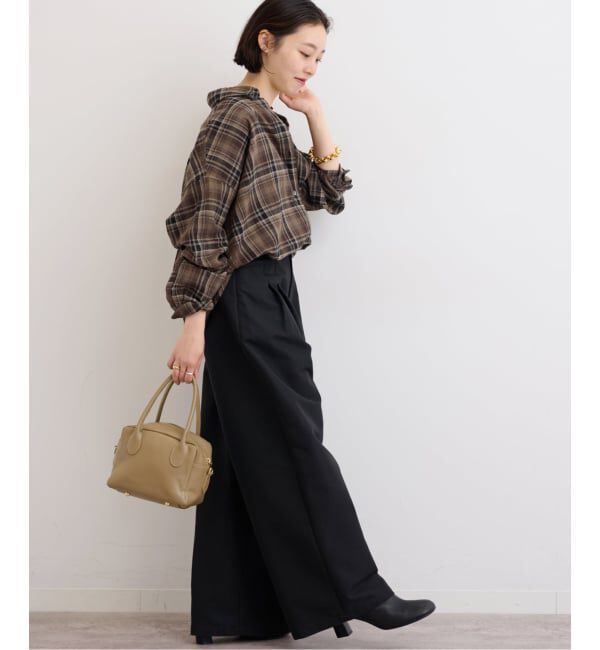 JOURNAL STANDARD relume「《追加予約》CHECKオーバーサイズシャツ」|シャツ・ブラウス|