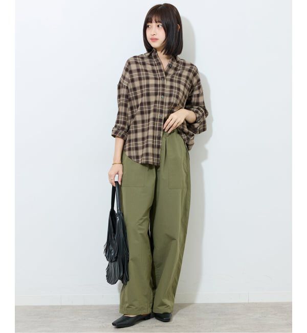 JOURNAL STANDARD relume「《追加予約》CHECKオーバーサイズシャツ」|シャツ・ブラウス|