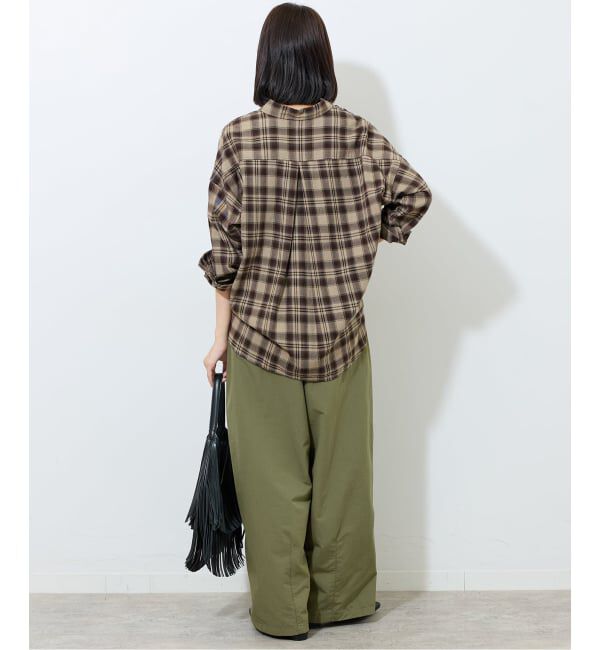 JOURNAL STANDARD relume「《追加予約》CHECKオーバーサイズシャツ」|シャツ・ブラウス|
