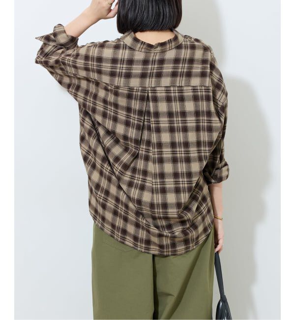 JOURNAL STANDARD relume「《追加予約》CHECKオーバーサイズシャツ」|シャツ・ブラウス|
