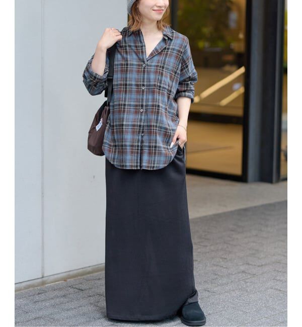 JOURNAL STANDARD relume「《追加予約》CHECKオーバーサイズシャツ」|シャツ・ブラウス|