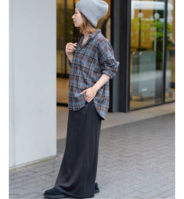JOURNAL STANDARD relume「《追加予約》CHECKオーバーサイズシャツ」|シャツ・ブラウス|