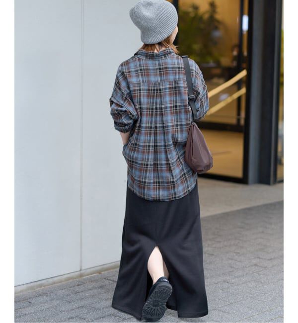 JOURNAL STANDARD relume「《追加予約》CHECKオーバーサイズシャツ」|シャツ・ブラウス|