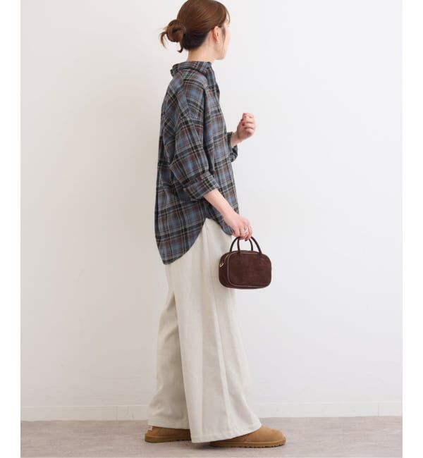 JOURNAL STANDARD relume「《追加予約》CHECKオーバーサイズシャツ」|シャツ・ブラウス|