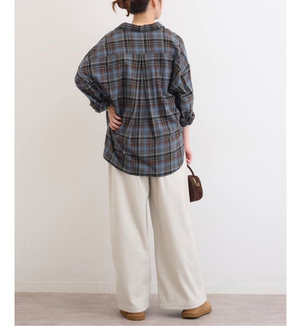 JOURNAL STANDARD relume「《追加予約》CHECKオーバーサイズシャツ」|シャツ・ブラウス|