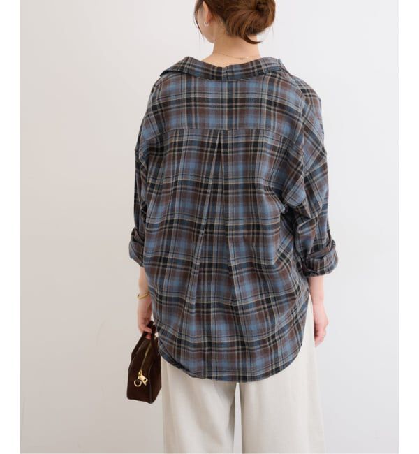 JOURNAL STANDARD relume「《追加予約》CHECKオーバーサイズシャツ」|シャツ・ブラウス|