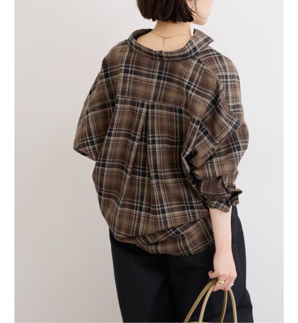 JOURNAL STANDARD relume「《追加予約》CHECKオーバーサイズシャツ」|シャツ・ブラウス|