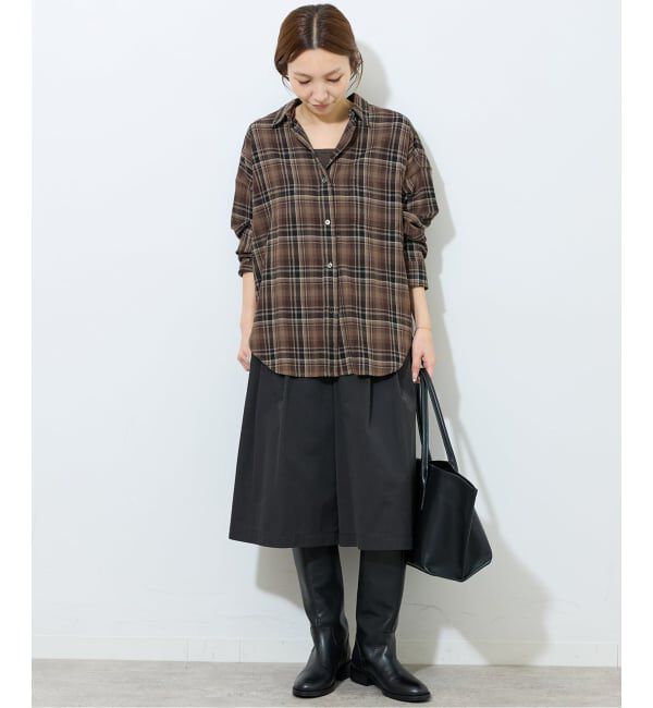 JOURNAL STANDARD relume「《追加予約》CHECKオーバーサイズシャツ」|シャツ・ブラウス|