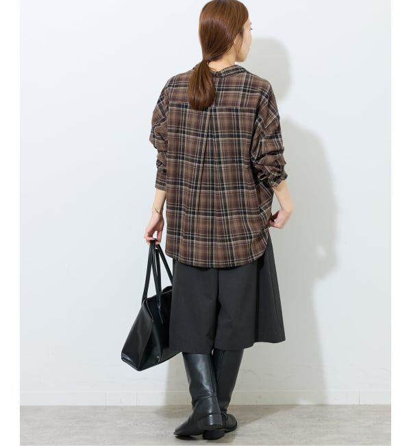 JOURNAL STANDARD relume「《追加予約》CHECKオーバーサイズシャツ」|シャツ・ブラウス|
